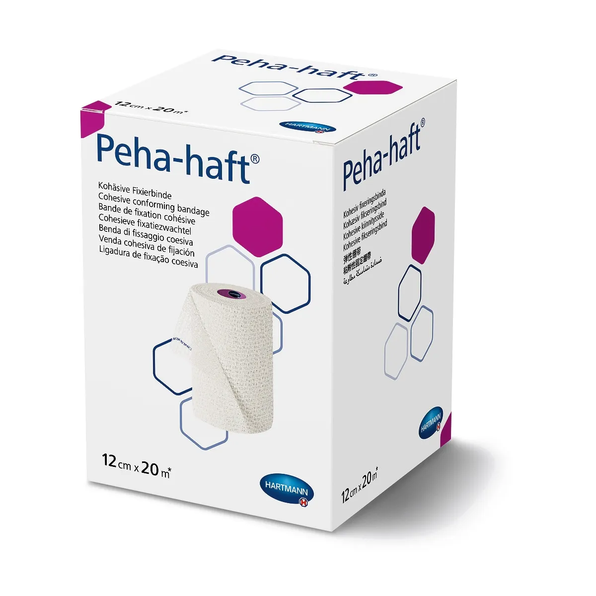 PEHA-HAFT savaime sukimbantis tvarstis, 12 cm x 20m, 1 vnt. - 
