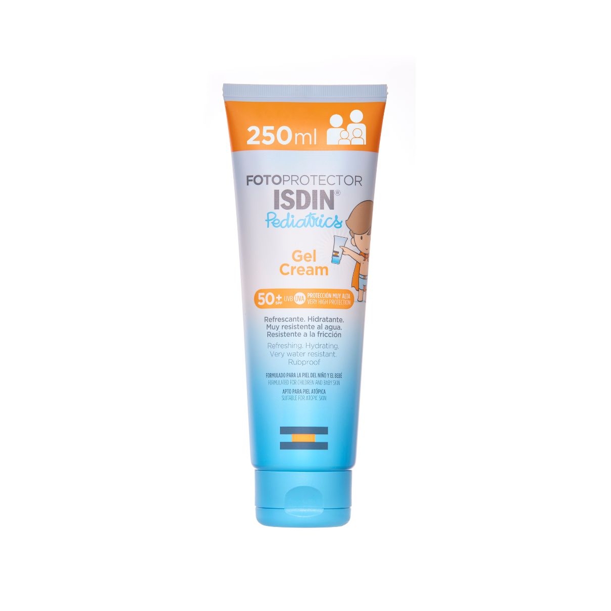 ISDIN Foto PEDIATRICS gelinė emulsija vaikams SPF50, 250m - 