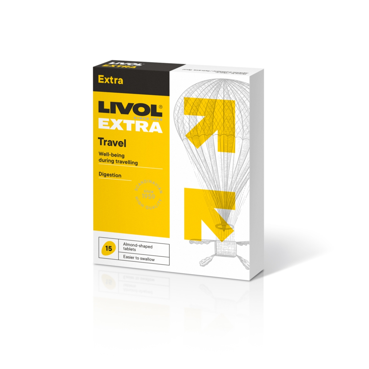 LIVOL EXTRA Travel, 15 tabl. - 