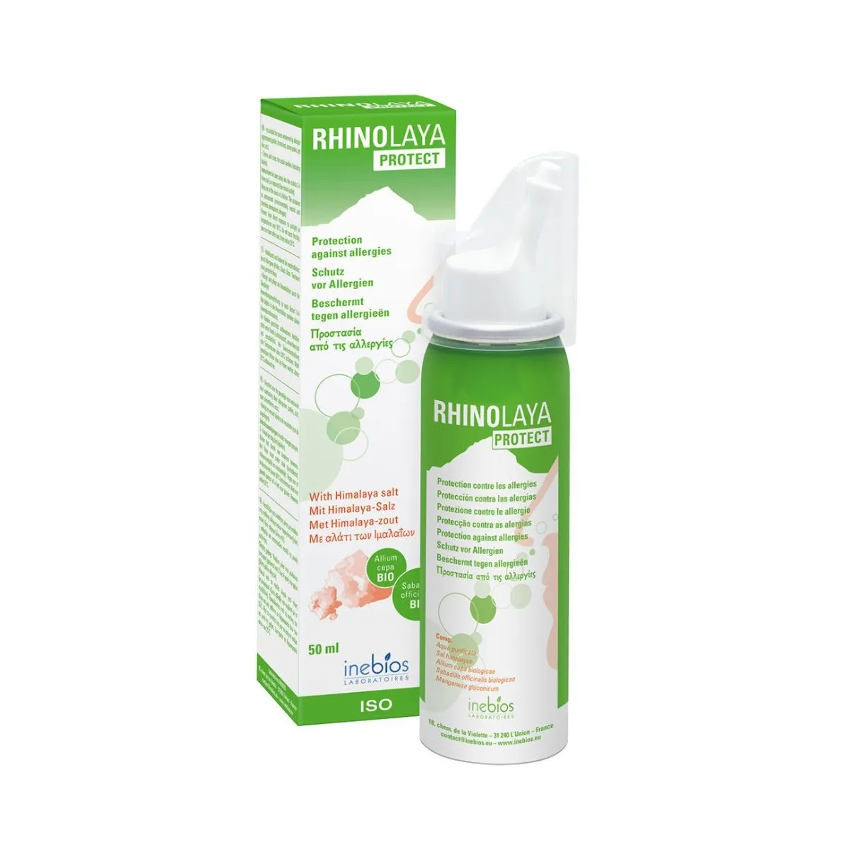 RHINOLAYA PROTECT izotoninis nosies purškalas nuo alergijos - 