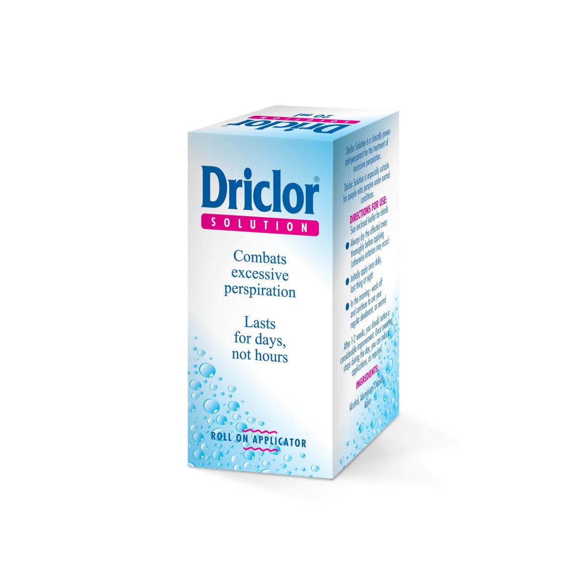 DRICLOR antiperspirantas, 20ml - 