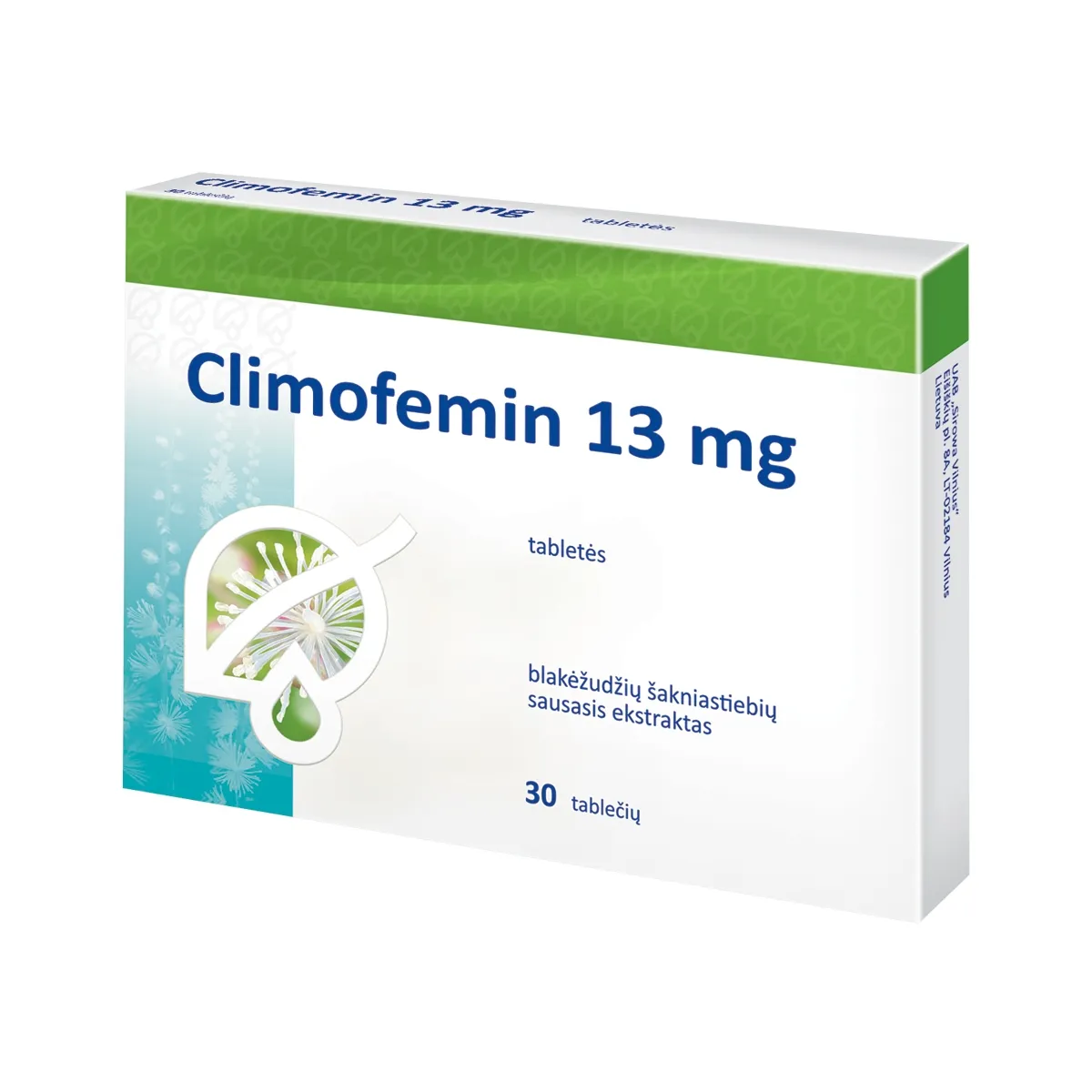 Climofemin 13mg tabletės N30 - 
