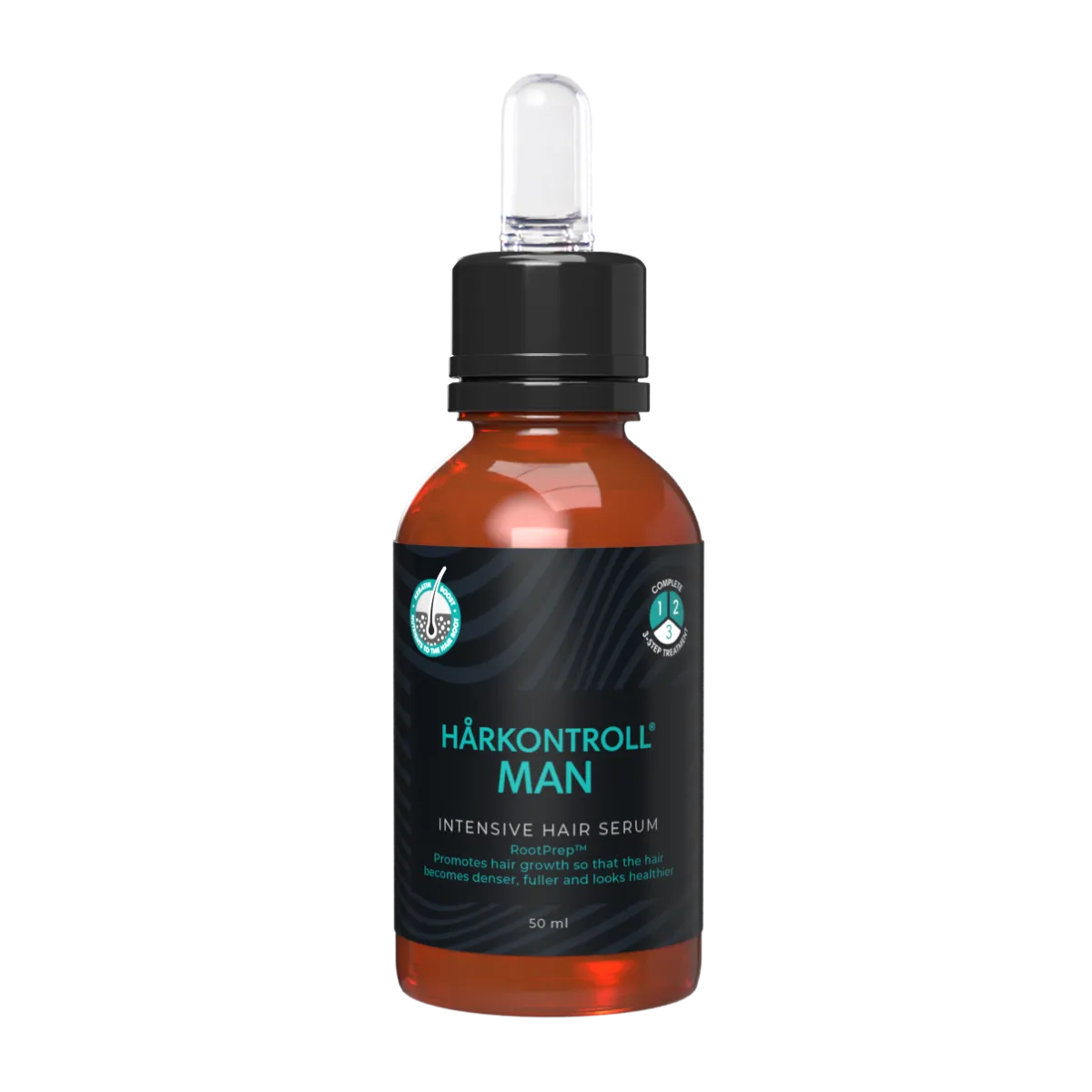 HÅRKONTROLL Plaukų Augimą Skatinantis Serumas MAN, 50ml -  1