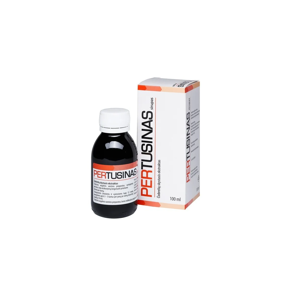 Pertusinas 162.5mg/ml sirupas 100ml - 