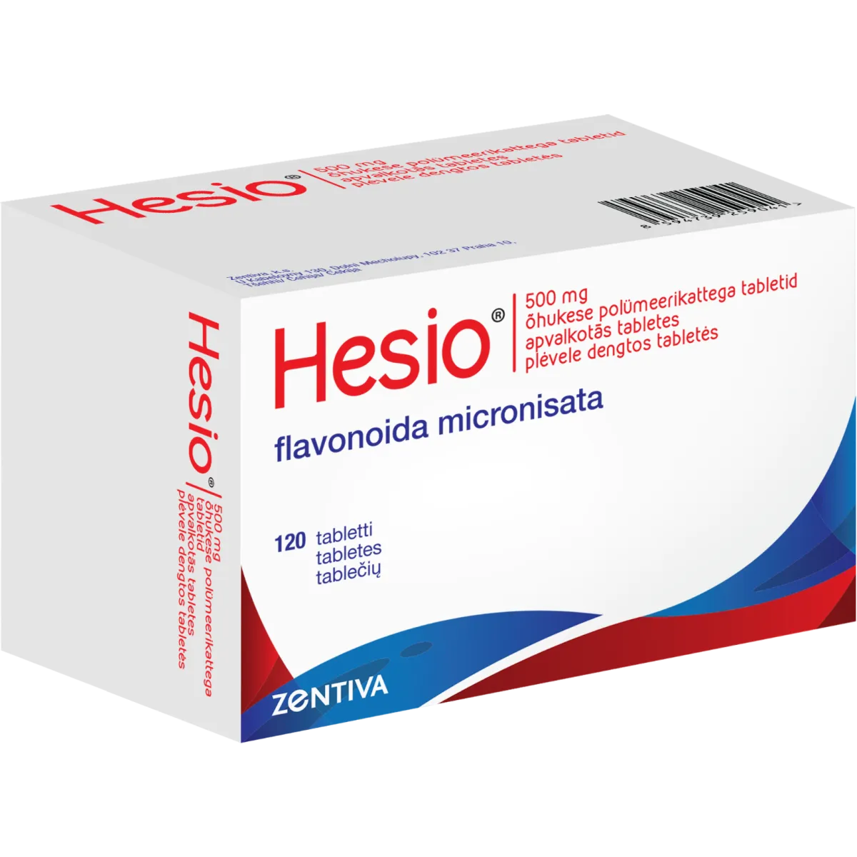 Hesio 450mg/50mg tab. N120 - 