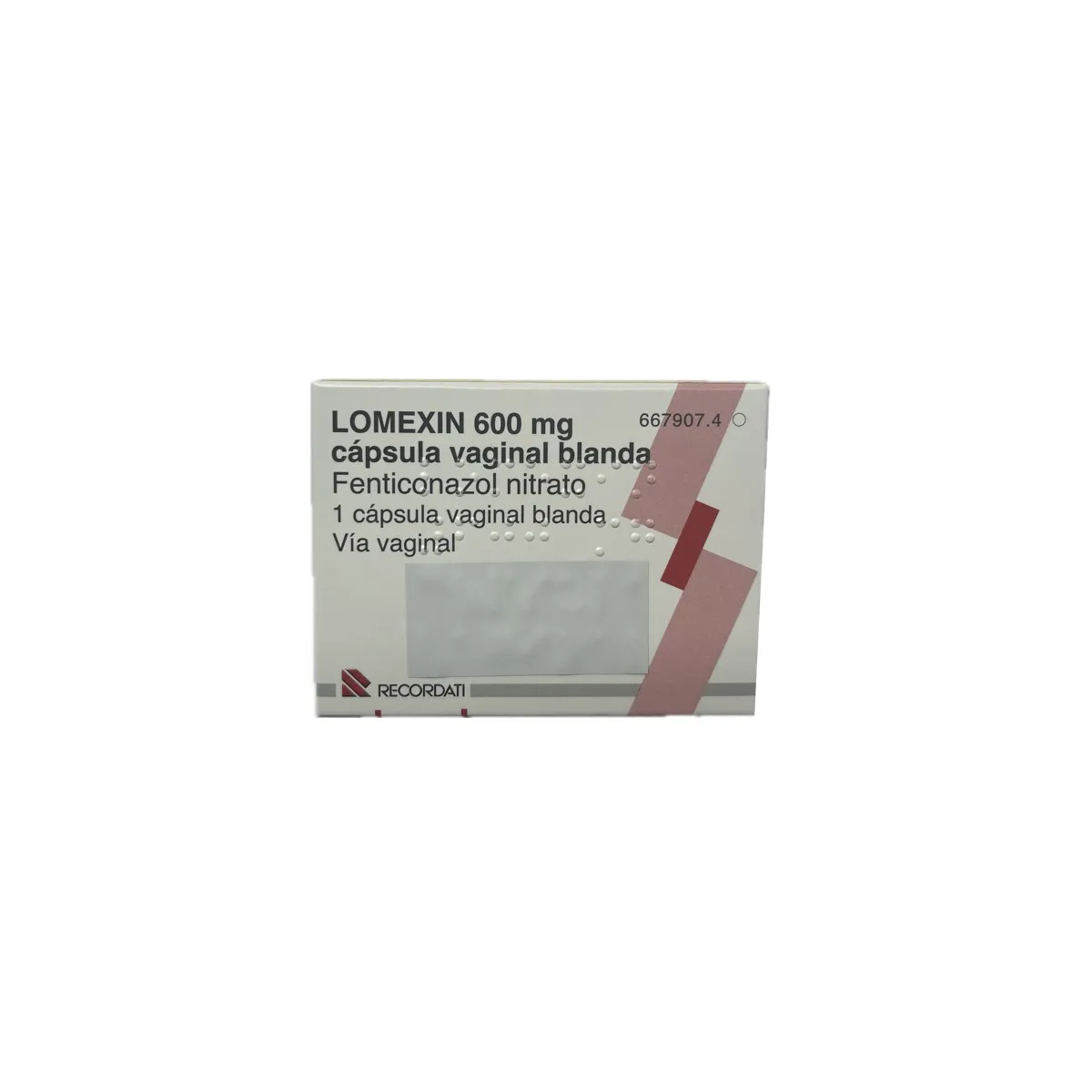 Lomexin 600mg ovulės N1 (LI) - 