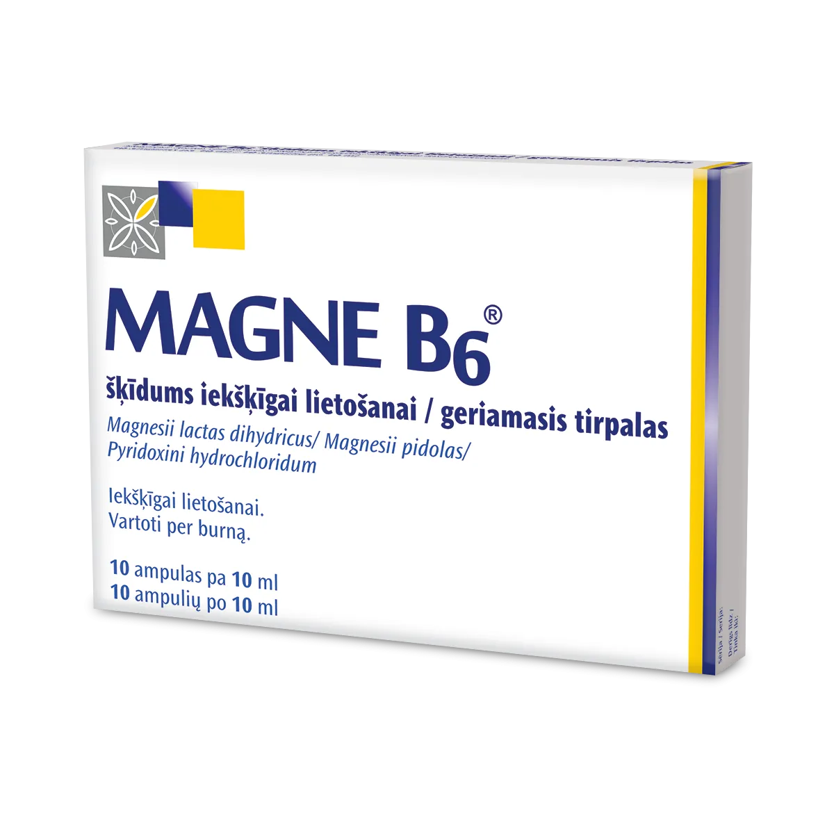 Magne B6 geriamasis tirpalas 10ml ampulėse N10 -  1