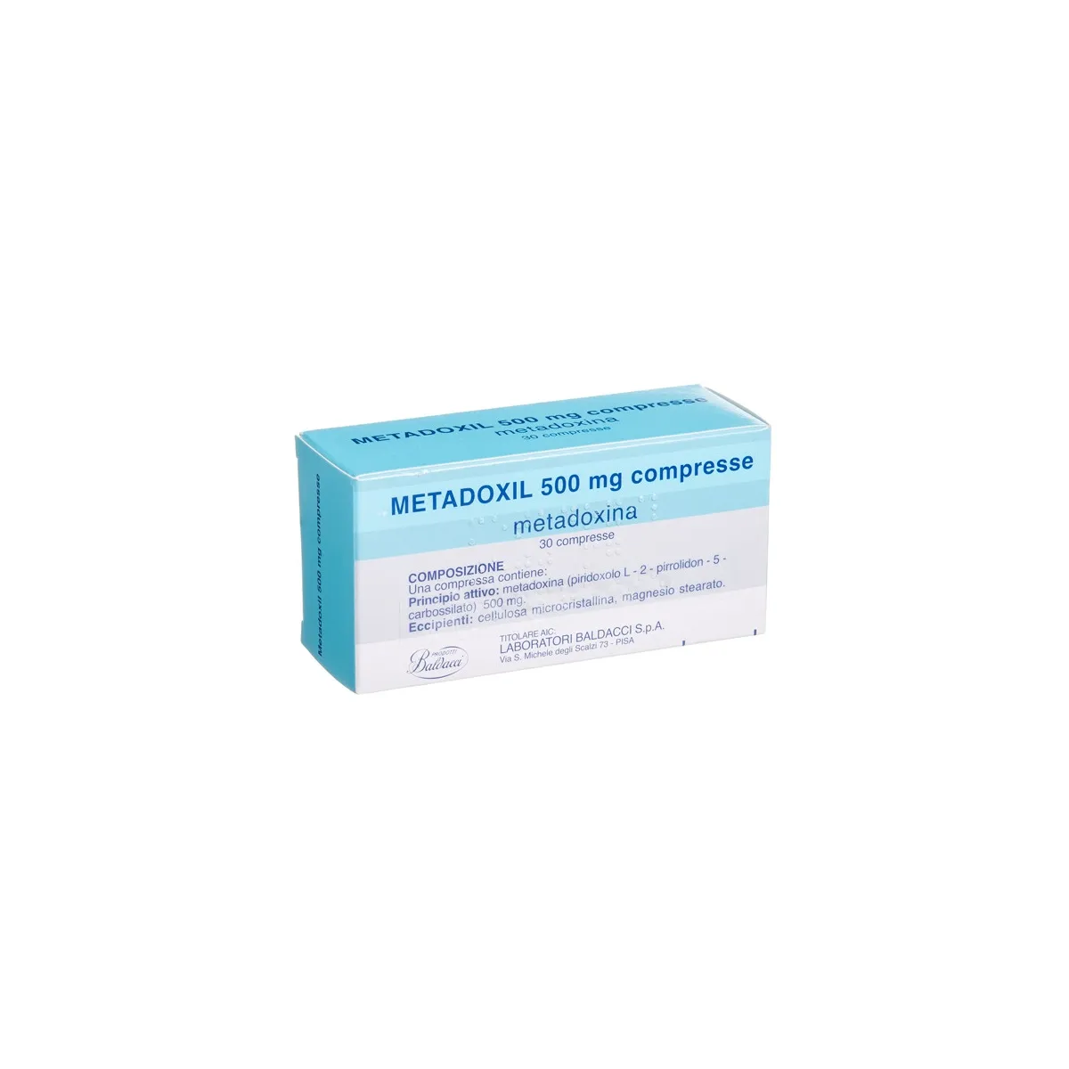 Metadoxil 500mg tabletės N30 (LI) - 