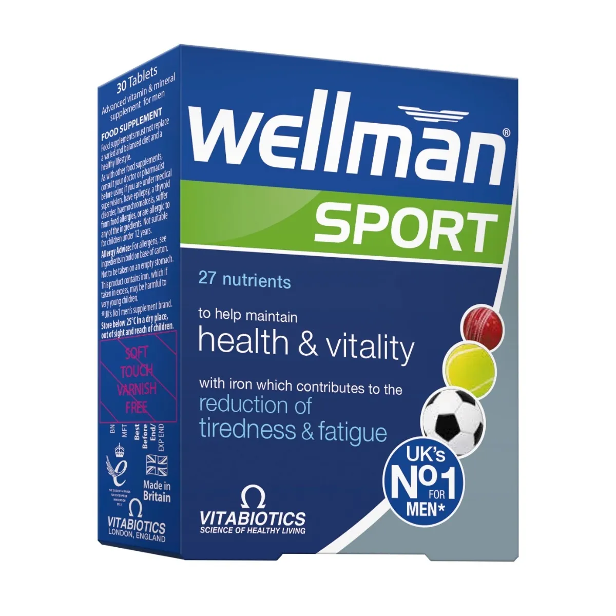 WELLMAN SPORT, 30 tablečių -  1