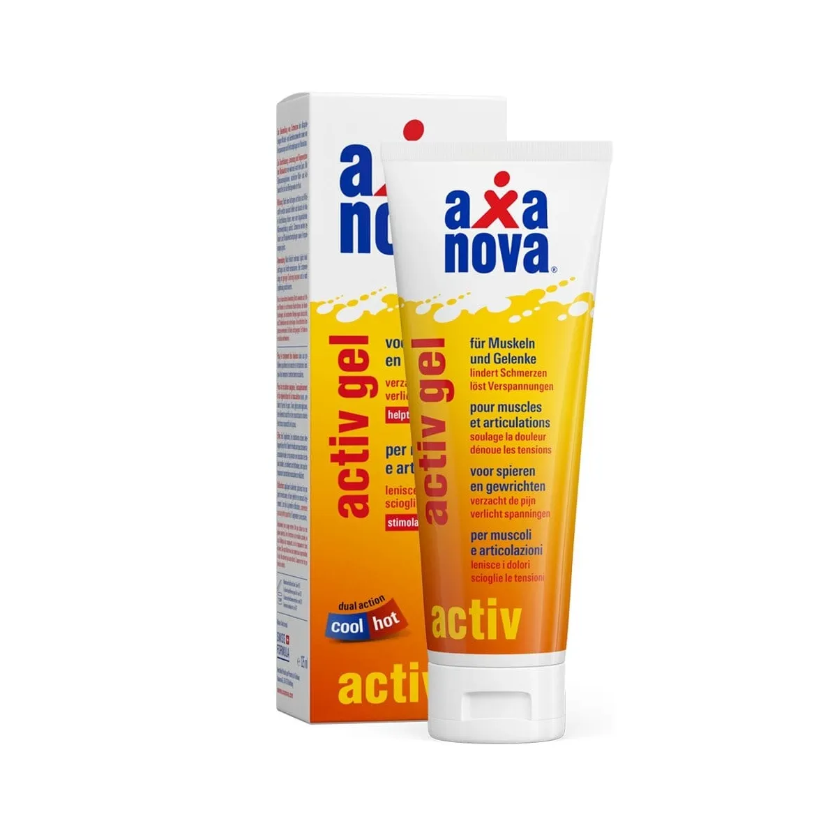 AXANOVA šildomasis šaldomasis gelis ACTIVE GEL, 125ml - 