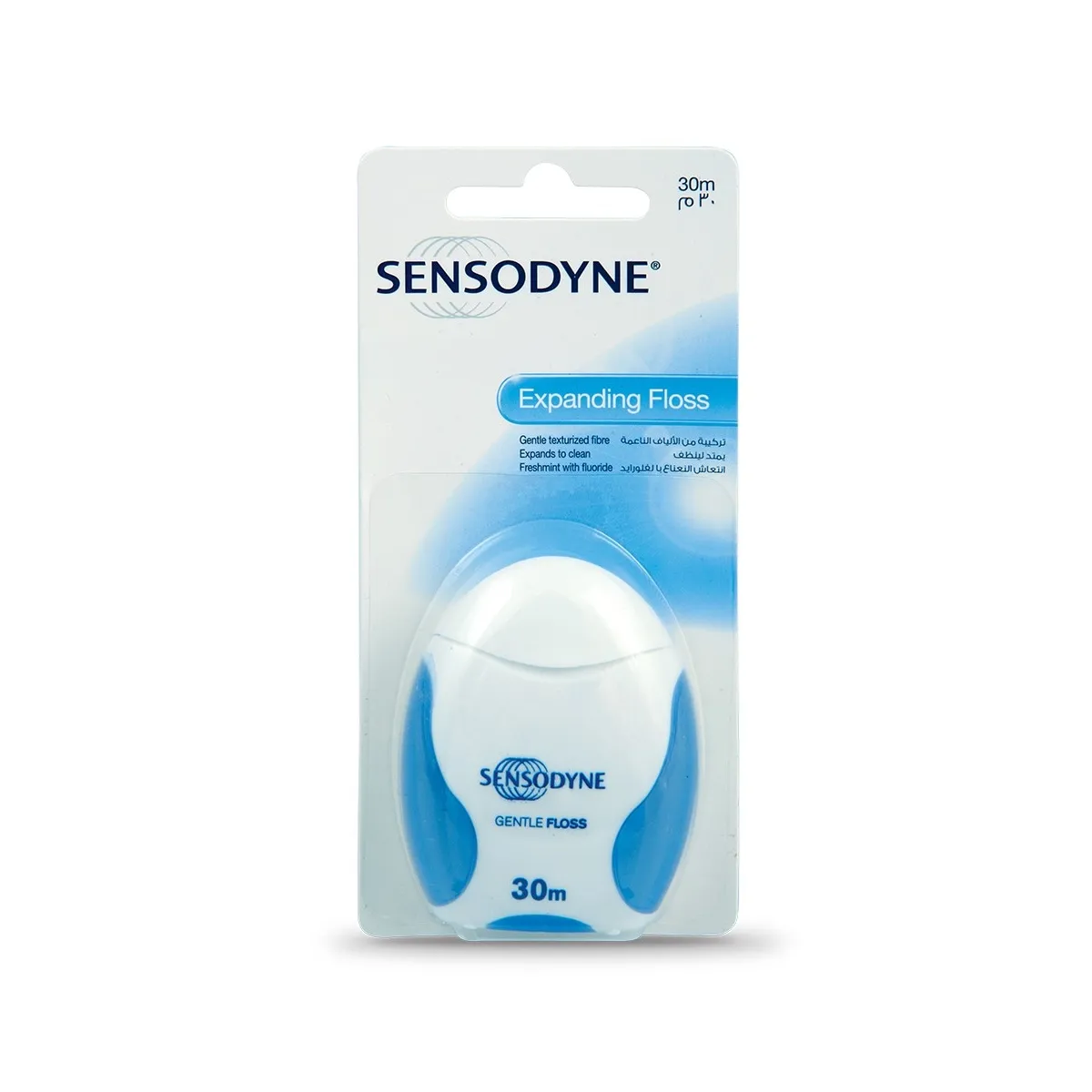 SENSODYNE dantų siūlas EXPANDING FLOSS, 30m - 