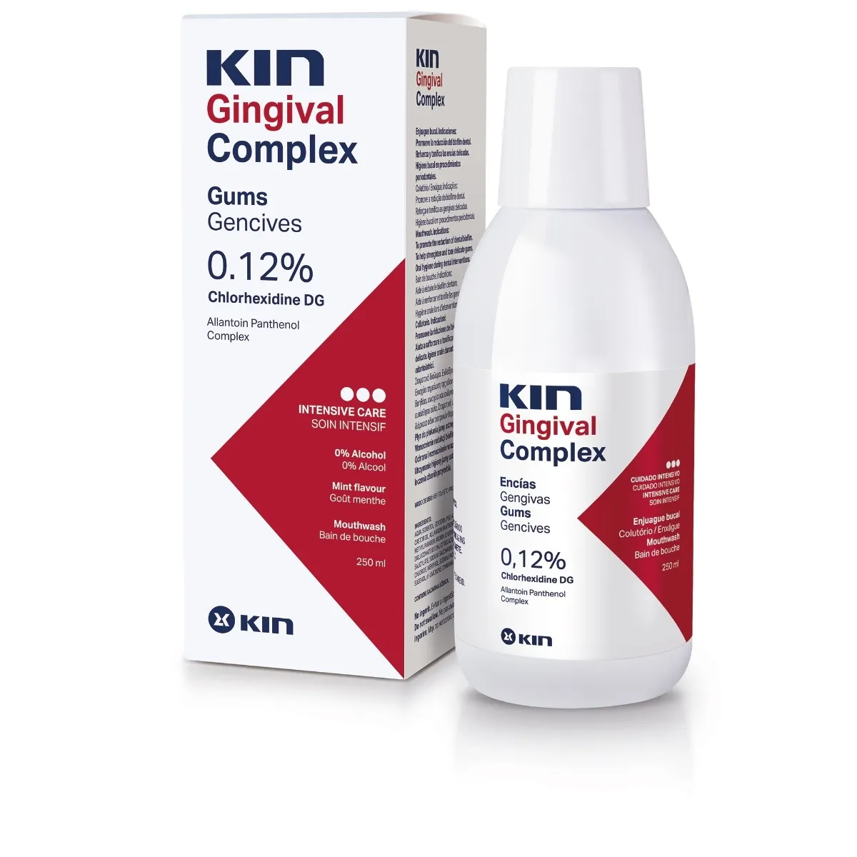 KIN Burnos skalavimo skystis GINGIVAL, 250ml -  1