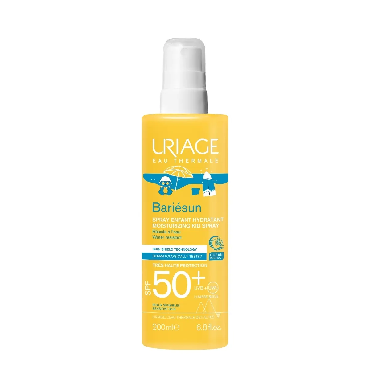 URIAGE purškalas veidui ir kūnui KIDS Bariesun SPF50+,  200ml -  1