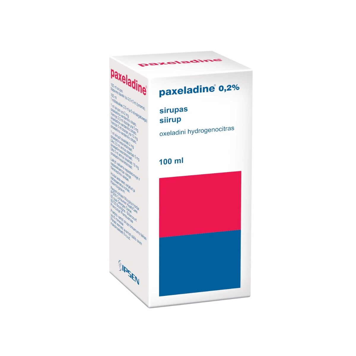 Paxeladine 2mg/ml sir. 100ml N1 - 