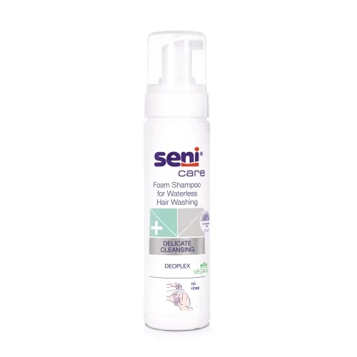 SENI Care nenuplaunamas šampūnas putos 200ml
