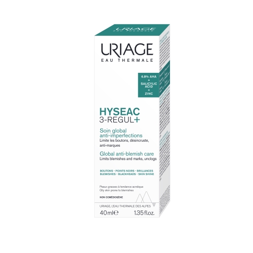 URIAGE lengvas kremas HYSEAC 3-REGUL+, 40ml
