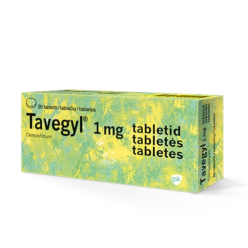 Tavegyl 1mg tab. N20
