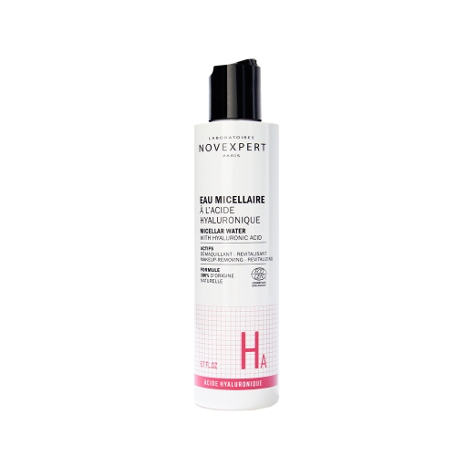 NOVEXPERT micelinis vanduo su hialurono rūgštimi, 200ml