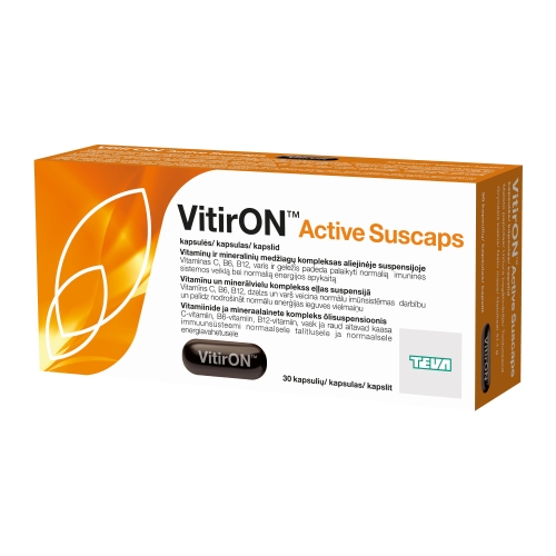 VitirON Active Suscaps kapsulės N30