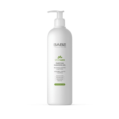 BABÉ valomasis prausimosi gelis STOP AKN, 400ml