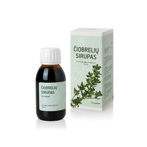 ČIOBRELIŲ CIRUPAS su vitaminu C, 100ml