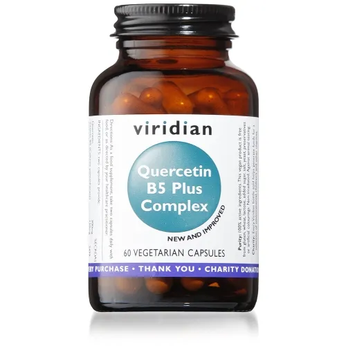 VIRIDIAN QUERCETIN B5 PLUS COMPLEX, N60