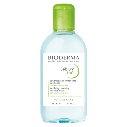 BIODERMA micelinis valomasis vanduo SEBIUM H2O, 250ml