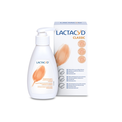 LACTACYD intymios higienos prausimosi losjonas CLASSIC, 200ml