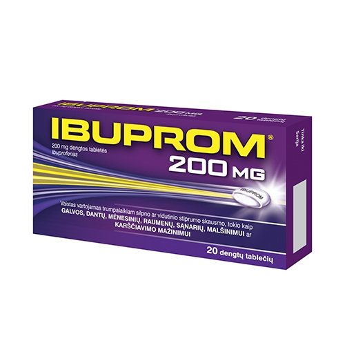 Ibuprom 200mg tab. N20