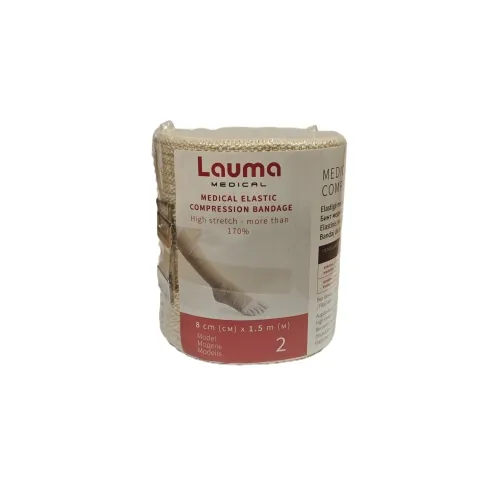 Lauma Medical elastinis tvarstis, 8 cm x 1,5 m