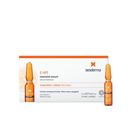 SESDERMA intensyvaus serumo ampulės C-VIT, 10vnt × 1.5ml