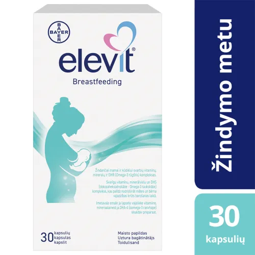 ELEVIT® BREASTFEEDING, 30 kapsulių