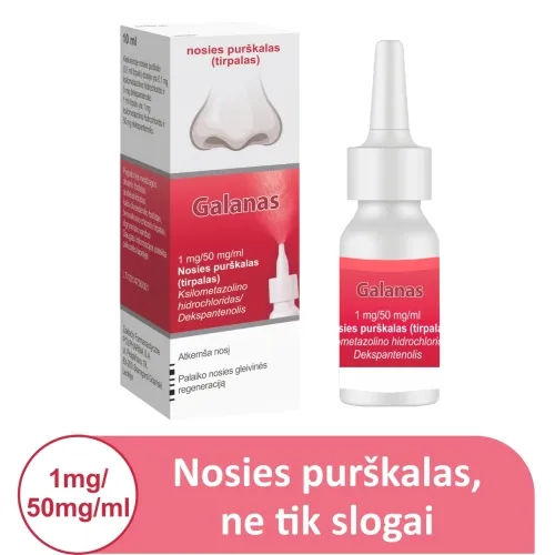 Galathenal [Galanas] 1mg/50mg/ml nosies puršk.10ml
