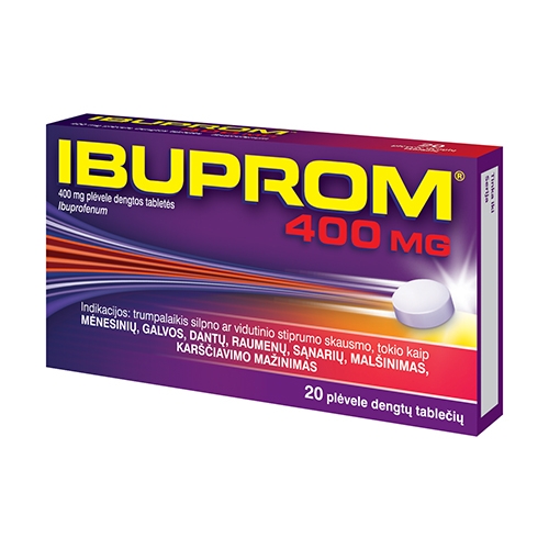 Ibuprom 400mg tab. N20