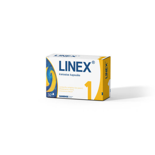 Linex 1,2x10(7) KSV kietosios kapsulės N32