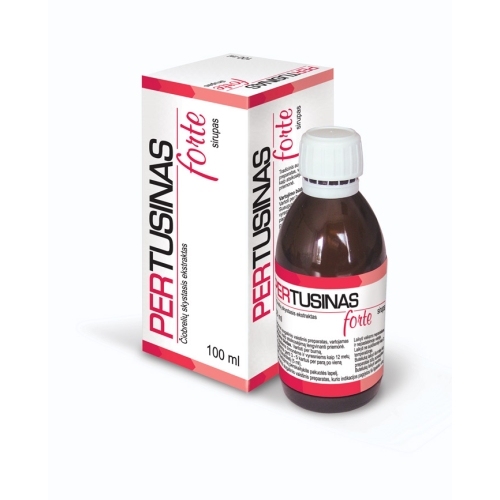 Pertusinas forte sirupas 100ml