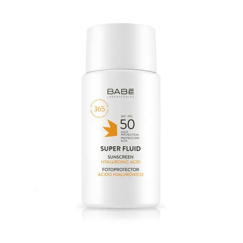 BABÉ apsauginė emulsija veidui SUPER FLUID SPF50, 50ml