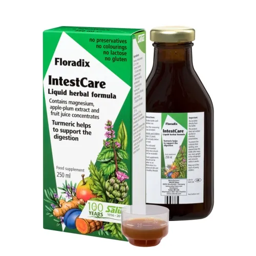 FLORADIX skysta žolelių formulė INTESTCARE, 250ml
