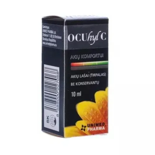 OCUhyl C akių lašai 10 ml