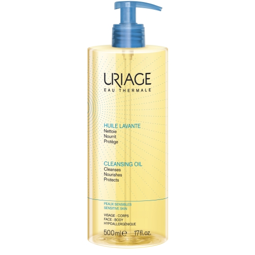 URIAGE aliejinis prausiklis HUILE LAVANTE, 500ml