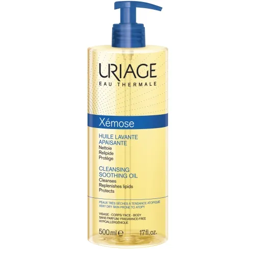 URIAGE aliejinis prausiklis XEMOSE HUILE, 500ml