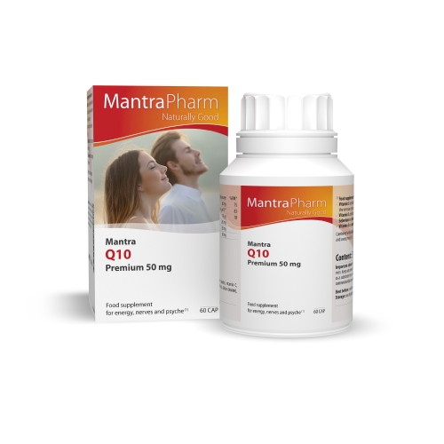 MANTRA Q10 PREMIUM 50MG, 60 kapsulių