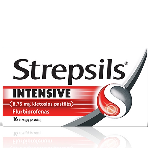 Strepsils Intensive kietosios pastilės N16