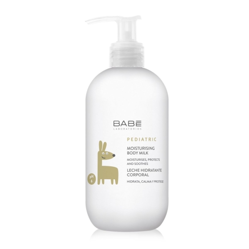 BABE drėkinamasis kūno pienelis PEDIATRIC MOISTURISING BODY MILK 500ml