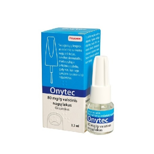 Onytec 80mg/g vaist.nagų lakas 3,3ml N1