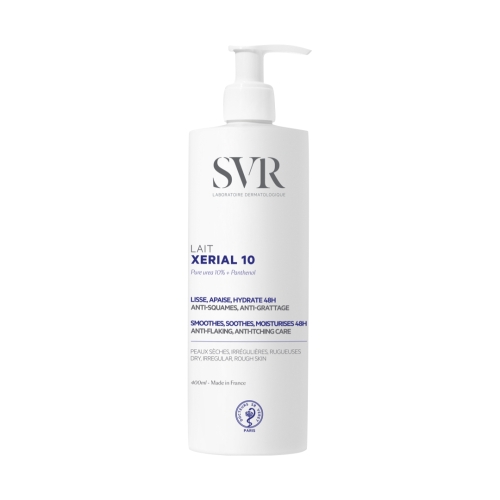 SVR kūno kremas XERIAL 10 LAIT, 400ml
