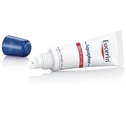 EUCERIN atkuriamasis lūpų balzamas AQUAPHOR, nuo 3 m., 10ml