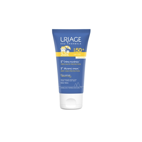URIAGE apsauginis kremas BABY 1ERE SPF50+ MINERALE, 50ml