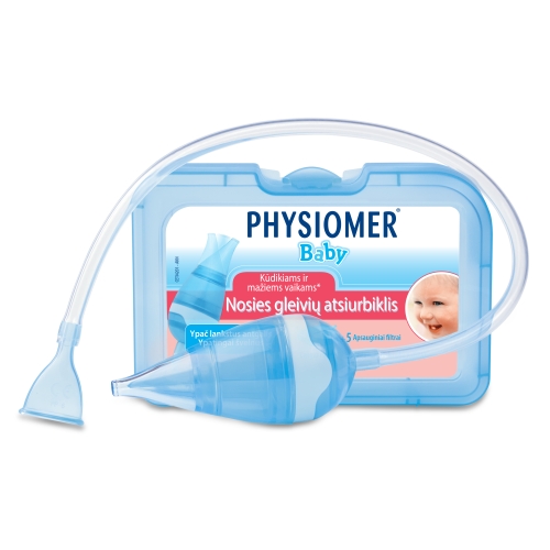 PHYSIOMER kūdikio nosies gleivių atsiurbiklis