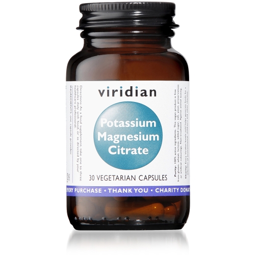 VIRIDIAN POTASSIUM MAGNESIUM CITRATE, N30